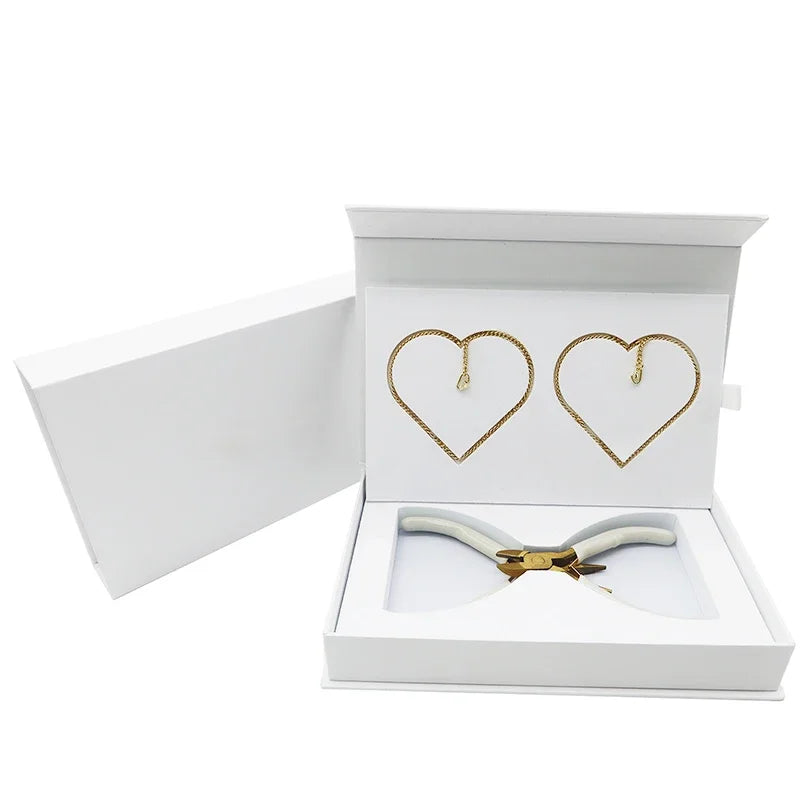 Coffret Bracelets à Sceller Cœur Dorés