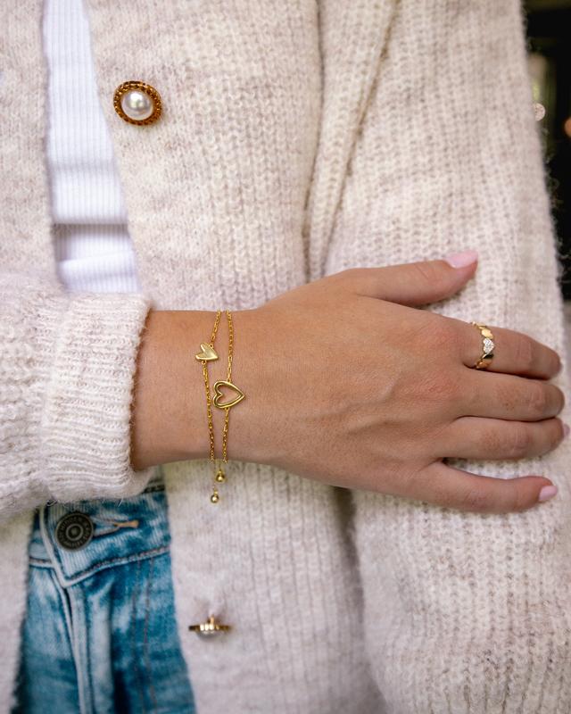 Ensemble de Bracelets “Two Hearts” – Amour, Connexion & Élégance intemporelle