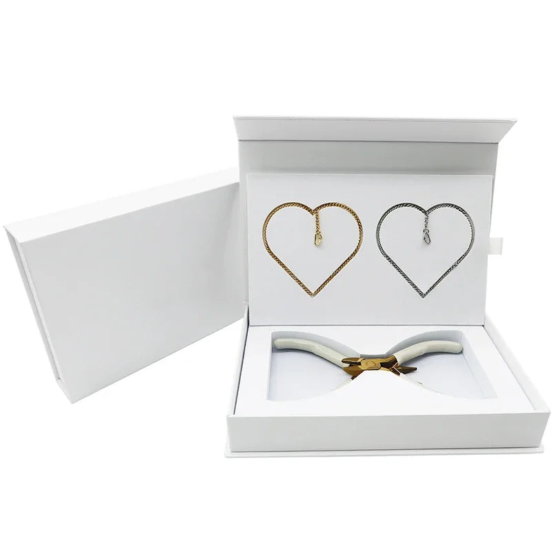 Coffret Bracelets à Sceller Cœur Dorés