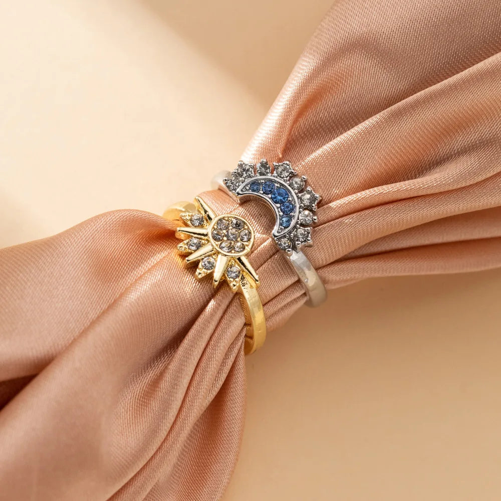 Parure Couple Soleil & Lune