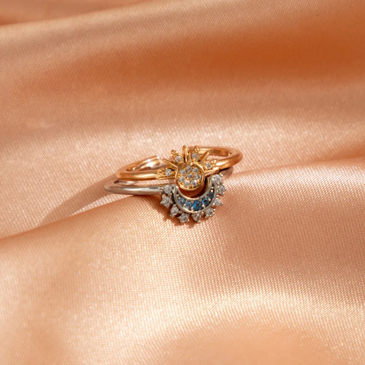 Parure Couple Soleil & Lune